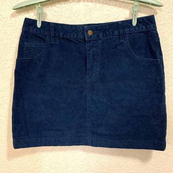 Urban Outfitters Dresses & Skirts - Urban Outfitters BDG Blue Corduroy Mini Skirt